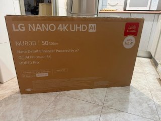 LG 50 4K UHD AI Smart TV NanoCell 2026