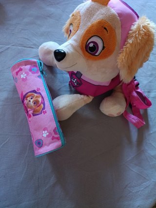 Mochila y Estuche Skye Patrulla Canina