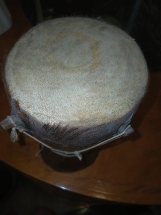 Bombo de madera artesanal