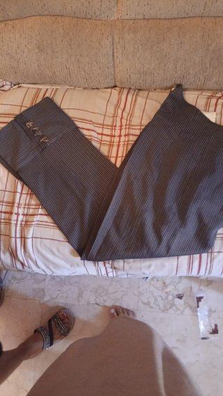 Traje de campero gris