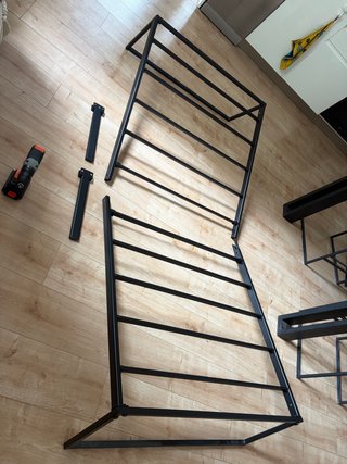 Somier estructura cama 90x190 cm acero desmontable