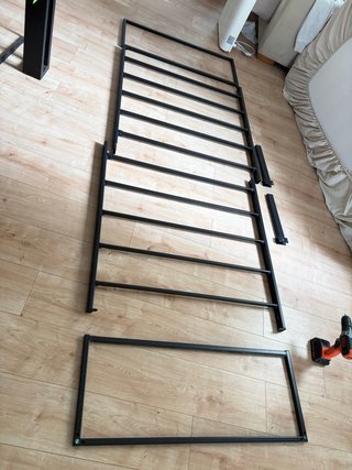 Somier estructura cama 90x190 cm acero desmontable