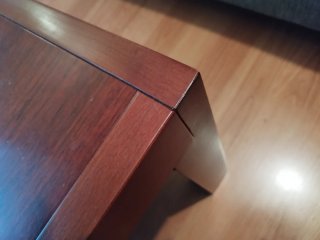 Mesa de centro de comedor de madera