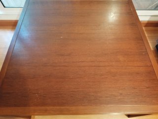 Mesa de centro de comedor de madera