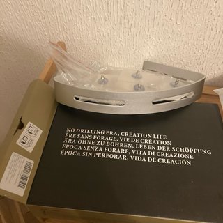 Estantería de esquina para baño