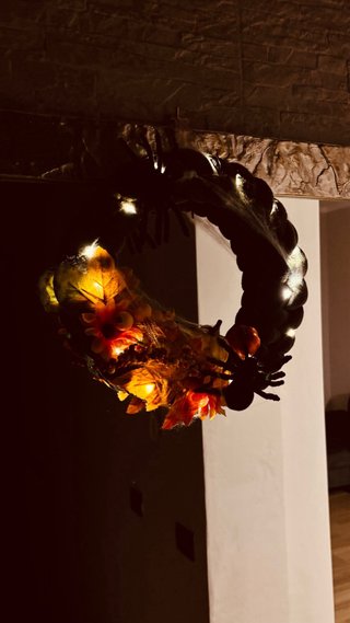 Ghirlanda Halloween Fatta a Mano
