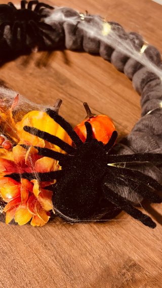 Ghirlanda Halloween Fatta a Mano