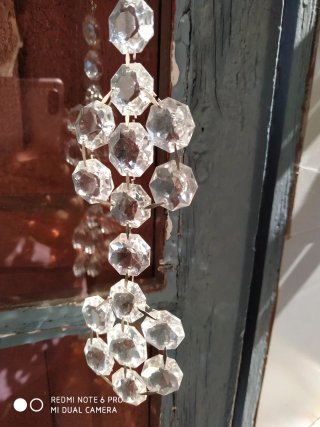 Carámbanos de cristal navideños