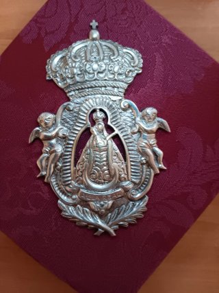 Medalla Virgen de Alcalá la Real.