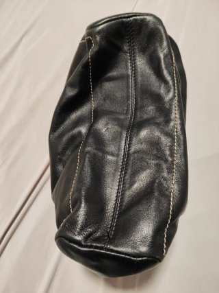 Bolso de piel Skin negro