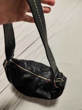 Bolso de piel Skin negro