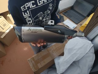 Tubo de escape Akrapovič X-ADV