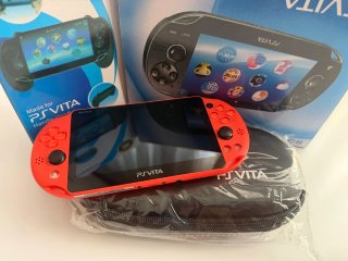 PS Vita Slim Naranja,cómo Nuevo.