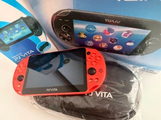 PS Vita Slim Naranja,cómo Nuevo.