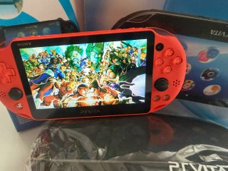 PS Vita Slim Naranja,cómo Nuevo.