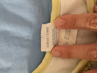 Saco dormir bebé/niño (105cm largo) -SIN USAR-