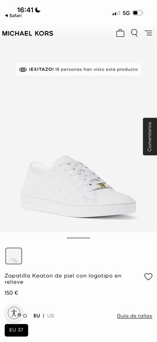 Zapatillas Michael Kors Blancas