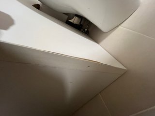 Mueble de baño blanco