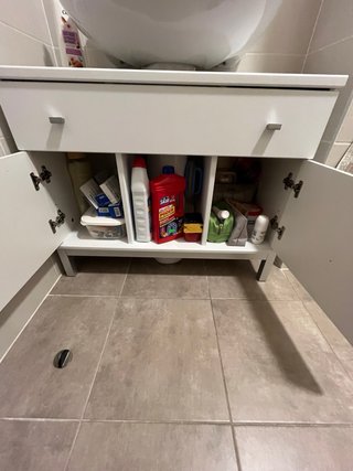 Mueble de baño blanco