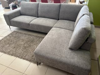 Sofá Rinconera Gris Moderno y Cómodo
