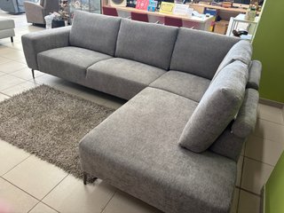 Sofá Rinconera Gris Moderno y Cómodo