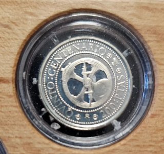 Estuche 5 Monedas Plata Carlos I