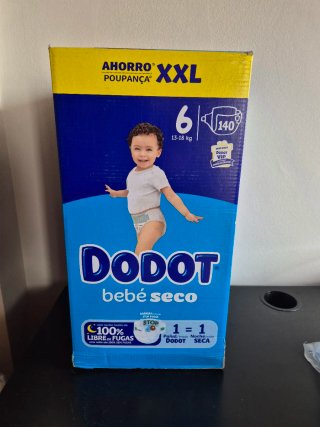 140 Dodot Bebé Seco Talla 6