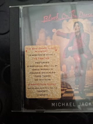 Michael Jackson Blood On The Dance Floor CD