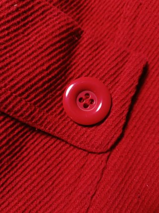 Chaqueta Bershka Roja con Capucha