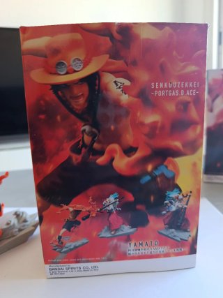 Lote 2 Figuras One Piece: Ace y Yamato Banpresto