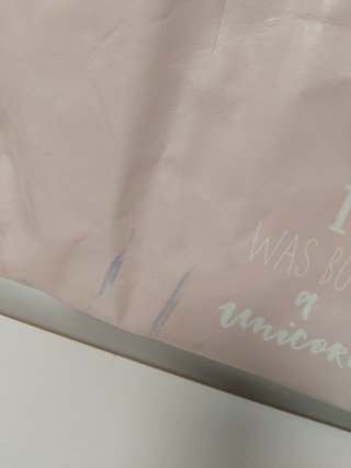 Bolsa rosa unicornio