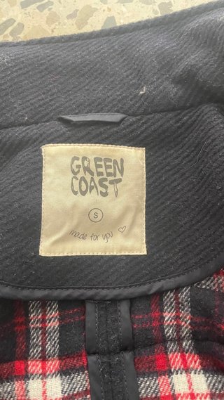 Cazadora Azul Green Coast Talla S