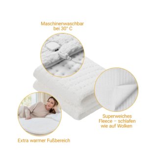 Manta eléctrica para la cama - MEDISANA HU 672