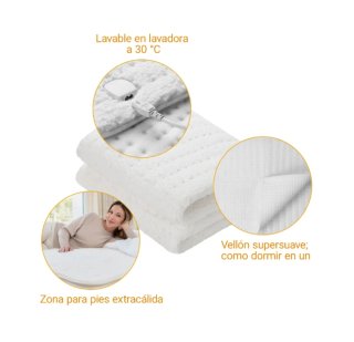 Manta eléctrica para la cama - MEDISANA HU 672