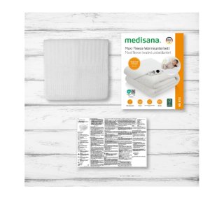 Manta eléctrica para la cama - MEDISANA HU 672