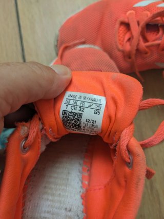 3 pares zapatillas deportivas 32/33