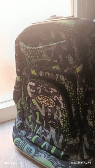 Mochila escolar Ocean Wave con ruedas