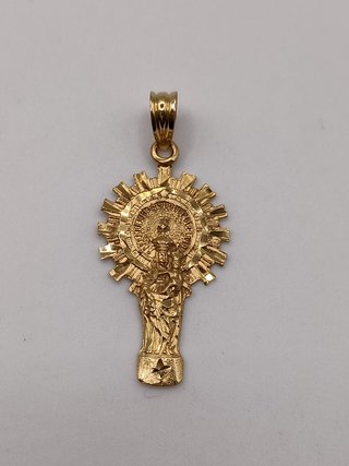 Colgante -Virgen- Oro 18k- 3,54gr