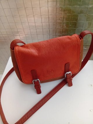 Bolso autentico de piel Purificación García .