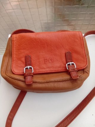 Bolso autentico de piel Purificación García .