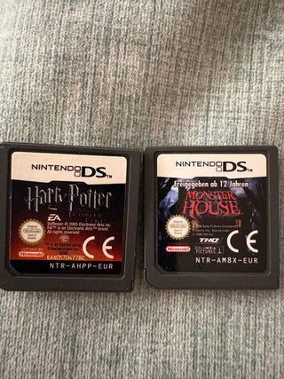 2 Juegos Nintendo DS: Harry Potter y Monster House