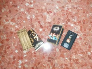 Cassete VHS Trilogia Originale di Star Wars