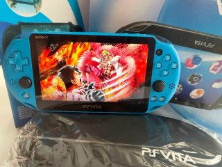 PS Vita Slim Azul cómo Nueva.