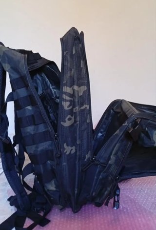 Mochila Oxford MOLLE Impermeable Camuflaje