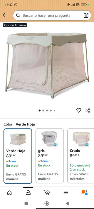 Parque Infantil Plegable Tutti Bambini