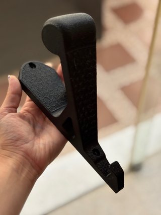 Soporte de pared para casco de moto o bicicleta