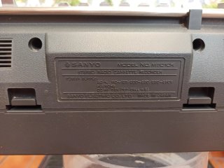 Radio Cassette Sanyo FM/MW/SW