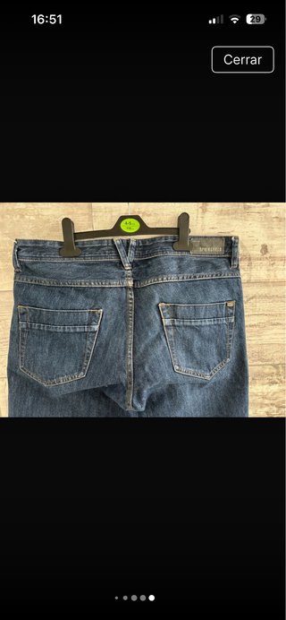 Bermudas vaqueras hombre talla 42