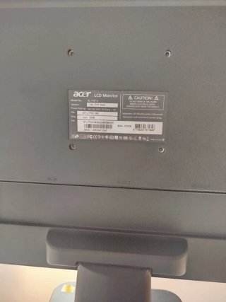 Monitor de ordenador Acer