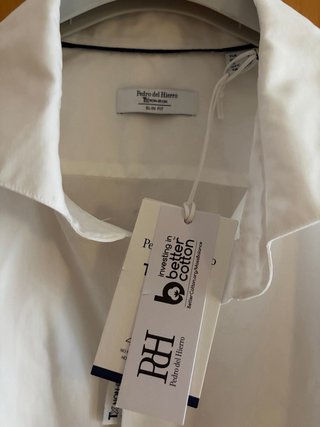 Camisa Pedro del Hierro Blanca - Non-Iron OFERTA!